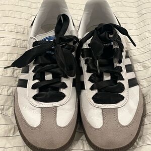 adidas White and Black Sneakers